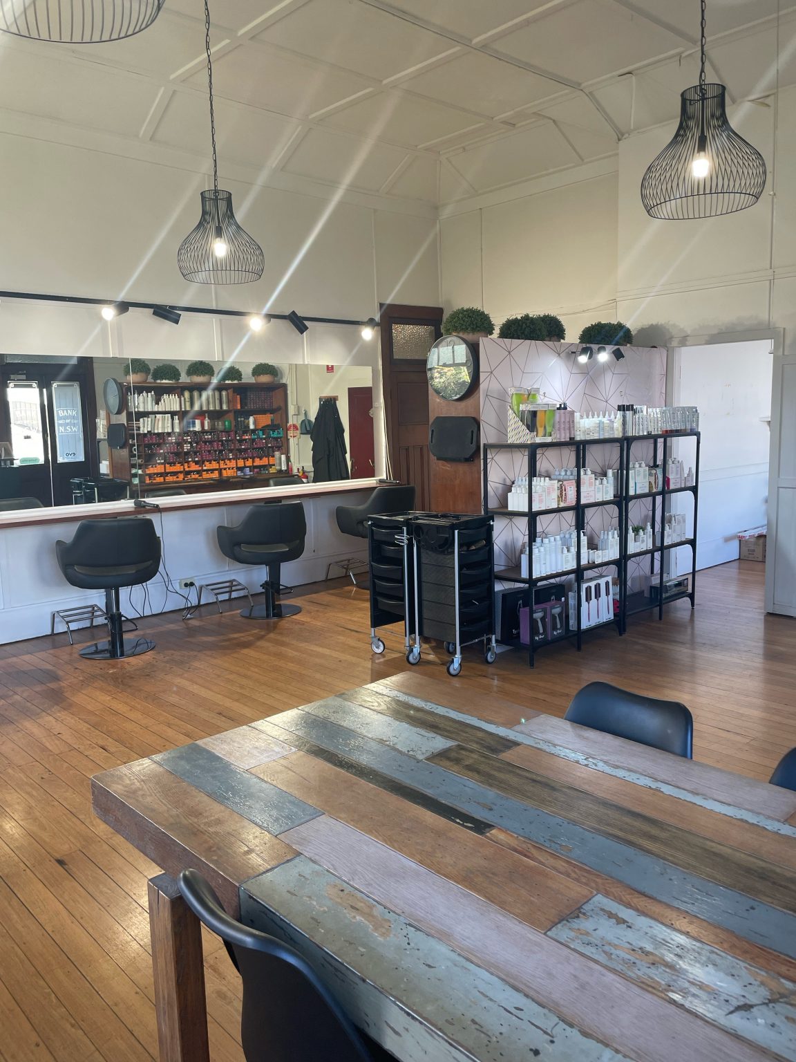 Smooth hair salon, Alstonville hairdresser, modern salon premise